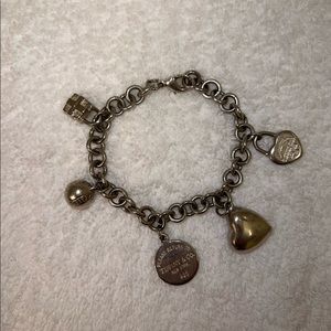 5 Charm Tiffany & Co. Bracelet
